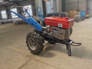 2WD Wheel Mounted Walking Tractor Accessories 10HP/12HP Diesel Core <strong>Components</strong> Include Pump Engine Gearbox for <strong>Agriculture</strong> - Product Image 3