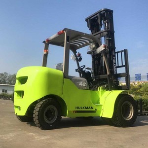 Hulkman Fabriek Prijs Heftruck Diesel 4 Ton 4.5 Ton Goede Kwaliteit Japanse Motor Stevige Ruw Terrein Vorkheftruck - Product Image 2