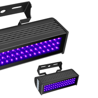 Projecteur UV LED haute puissance 365nm homologué ETL CETL UL 100W 150W AC100~277V, longue durée de vie, mini lumière noire UV pour parc d'aventure et golf