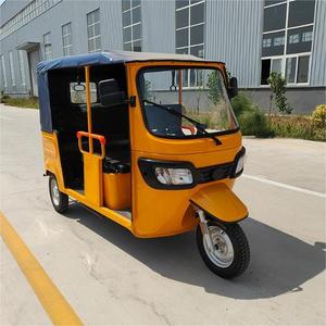 2025 kedatangan baru 5 kursi penumpang roda tiga taksi untuk Bajaj dewasa 3-Roda becak listrik besi baja tubuh terbuka 30-50km/H - Product Image 3