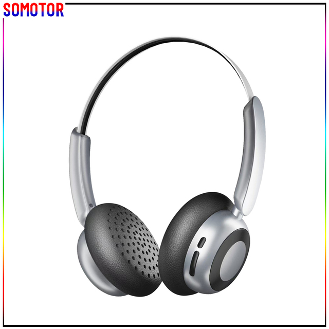 Retro-style Lightweight Bluetooth 5.4 Headphones with High-resilience Foam Support for HD Calls