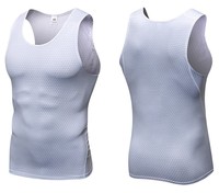 Débardeur de sport respirant et à séchage rapide pour hommes, idéal pour la musculation et la course à pied, personnalisable avec logo – Vente en gros