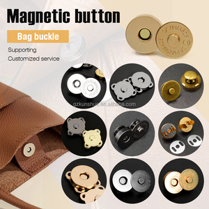 Bán Buôn Áo Khoác Tùy Chỉnh Đẩy Ẩn Từ Hijab Nút Snap Báo Chí Vô Hình Túi Nút Từ Tính Cho Túi Xách - Product Image 3