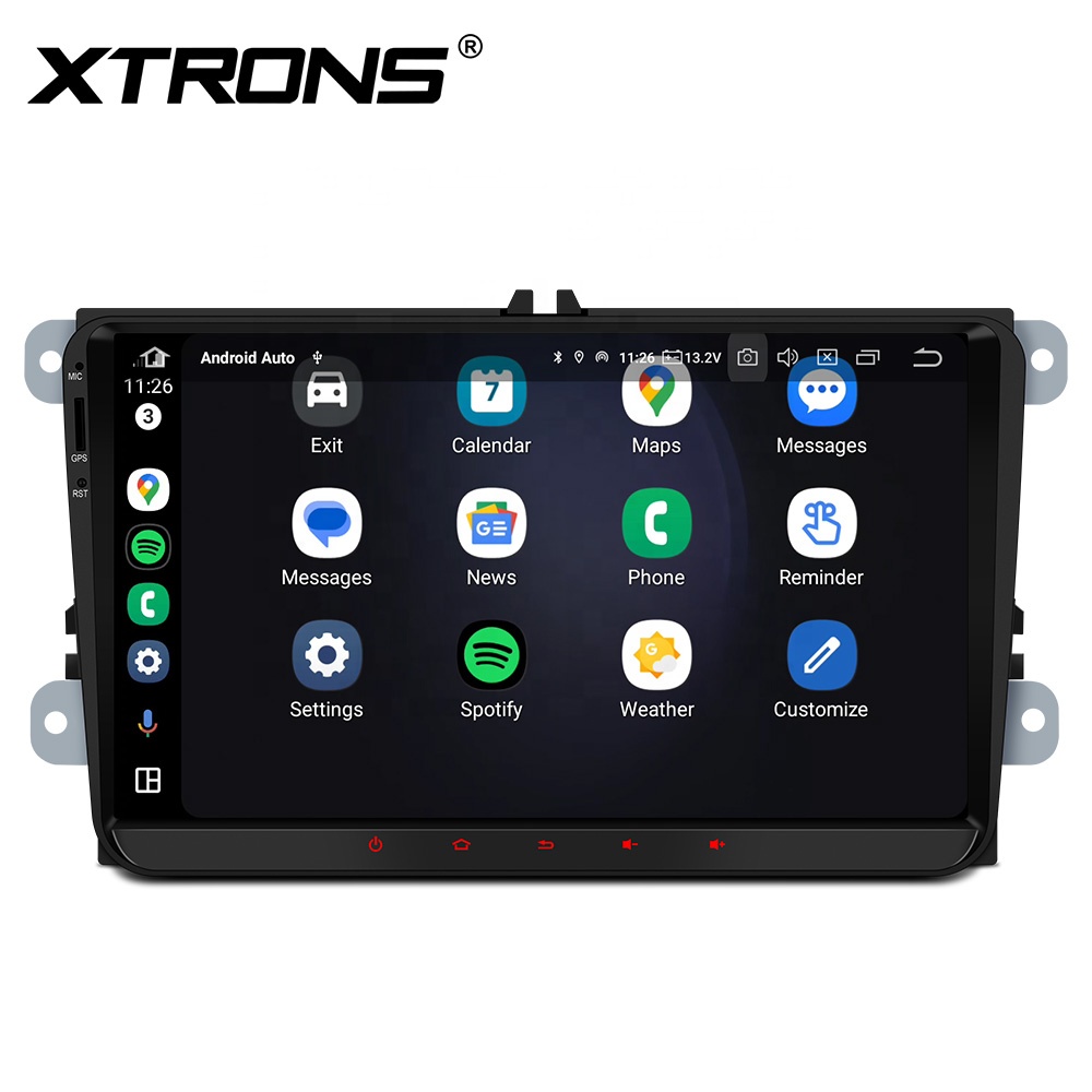 XTRONS 9 Inch Android 14 Car Navigation System for VW/Skoda/Seat