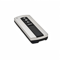 Interrupteur intelligent sans fil 3 canaux 10A IP65, portée 30-100m, compatible maison intelligente, alimenté par batterie, 220V, télécommande