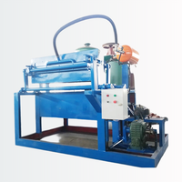 Machine automatique de fabrication de barquettes à œufs en pâte à papier recyclée pour les fermes avicoles