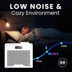 Envío Local en EE. UU. Bañera de Hielo de 0.8 HP con Enfriador Integrado, Bomba de Filtro Incorporada, Sistema de Enfriamiento de Agua Fría Compatible con Bañera de Hielo - Product Image 4