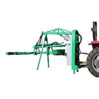 Moissonneuse vibrante hydraulique montée sur tracteur pour olivier