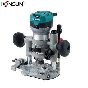 KONSUN-Routeur à Bois Électrique Industriel <span class=keywords><strong>2000W</strong></span>, Pince de Précision de 12mm, Outil Électrique Portable Professionnel pour Sculpture/Coupe des Bords - Product Image 2