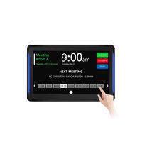 Harga Pabrik Terminal Tablet Pintar 10.1" 2+16GB Kamera Sudut Lebar Lampu LED POE Pemasangan di Dinding untuk Retail