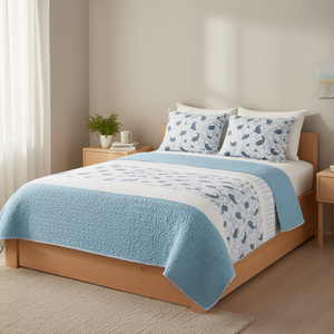 MANEMI Copriletto Classico Estivo di Mezza Stagione con Stampa Paisley, Lavabile, per Uso Domestico, Fodere per Cuscini, Varie Misure - Product Image 2