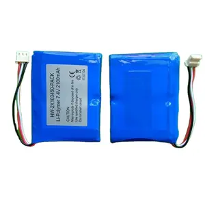 2S1P HWE103450 7.4V rechargeable battery for portable dvd player