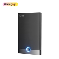 SHE090 500G HDD RETROBAT Disque dur externe portable filaire pour jeux vidéo rétro (>50000 jeux) Carte de jeu PSP/PS2 PC Windows