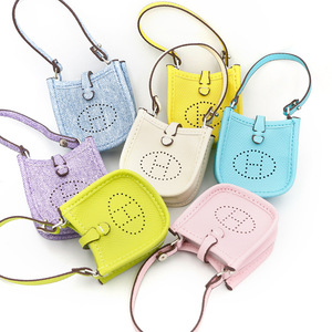 Faible MOQ Mini sac Evelyn en PU, accessoires, pendentifs, boucles d'oreilles, porte-monnaie pour <span class=keywords><strong>femme</strong></span>, produit phare en direct - Product Image 1