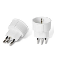 Adaptateur de voyage UE vers Suisse, prise Suisse vers prise Schuko UE, certifié CE