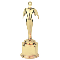 Trophée de football personnalisé en métal 3D sur mesure, vente en gros d'usine, coupe de récompense sportive