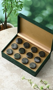 Set de Regalo de Té en Mini Latas de la Serie "Awakening Spring" (12 Unidades) |   <span class=keywords><strong>Caja</strong></span> de Cuero Premium para Regalos Empresariales - Product Image 5