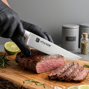 Cuchillo de Carnicero de 5.6 Pulgadas, Hoja de Acero Alemán X50CrMoV15, Cuchillos Afilados como una Navaja, Resistentes al Óxido, Cuchillo de Cocina Profesional para Chef - Product Image 6