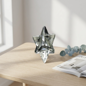 Meilleures ventes : Pierre de guérison Jilaniagate, cristal de quartz naturel de l'Himalaya, étoile de Merkaba, boule élégante Feng Shui faite à la main - Product Image 3