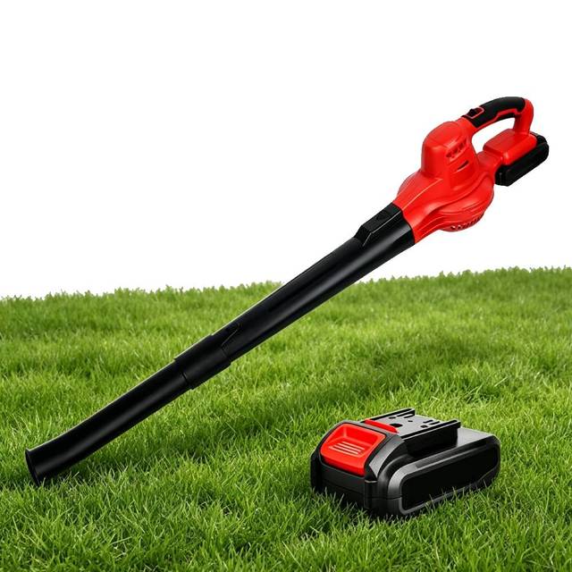 VERTAK 20V Portable DC Air Blower Rechargeable Handheld Cordless Battery Leaf Blower with Variable Speed for DIY Grading