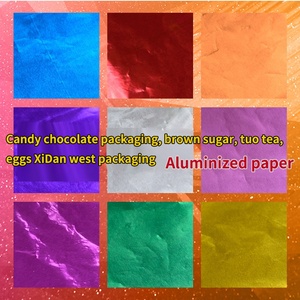 Giấy Bọc Thiếc Thực Phẩm Kẹo Vuông Dày Màu Bán Chạy Giấy Bọc Sô Cô La Trang Trí Đóng Gói Kẹo Giấy Nhôm - Product Image 4