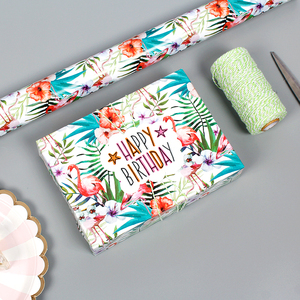 50*70Cm/Tờ Giấy Gói Quà Với Thiết Kế Hoa In Cho Ngày Của Mẹ - Product Image 6