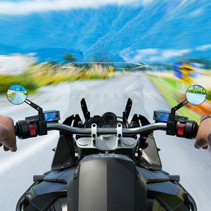 Espejos Retrovisores Plegables para Motocicleta Kewig, Antideslumbrantes, Antivaho, Impermeables, Compatibles con Yamaha, Harley, <span class=keywords><strong>BMV</strong></span> - Product Image 6