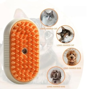 New Steamy Dog Brush 3 in 1 Dog Steamy Brush Dog Spray Massaging <b>Comb</b> Pet Grooming <b>Comb</b> Hair Removal Brush Pet Supplies - Product Image 2