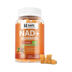 Complément alimentaire anti-âge en gummies NAD+ à marque privée OEM/ODM, stimulant l'énergie et la santé cellulaire - Product Image 1