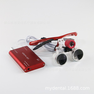 Lentes de Aumento Dentales 2.5X/3.5X con Luz LED de 1W, Certificación CE, para Cirugía Oral - Product Image 4