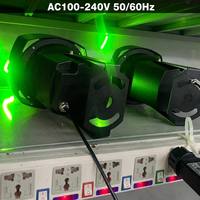 Répulsif laser pour oiseaux, faisceau rouge et vert, étanche IP65, dissuasif extérieur avec télécommande RF et minuterie pour ferme, entrepôt, usine OEM