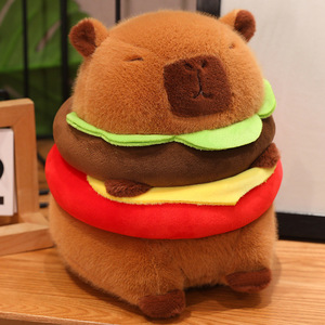 Capybara-kun lindo oso 22cm Unisex carga Animal <span class=keywords><strong>juguete</strong></span> PP algodón felpa para fiesta relajación juguetes de animales de peluche - Product Image 3