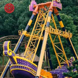 Parco divertimenti giostre pirate ship park giochi 32 posti nave <span class=keywords><strong>pirata</strong></span> parco giochi divertimento all'aperto grande barca vichinga - Product Image 6
