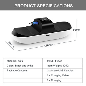 แท่นชาร์จคอนโทรลเลอร์ PS5 แบบแม่เหล็ก ช่องเสียบ Type C สำหรับคอนโทรลเลอร์ PS5 รุ่น GP5-1626 - Product Image 5