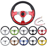 18 Moldes Universel 13/14 Pouces En Aluminium PU Voiture De Course Sport Dérive Volant