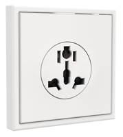 Haute qualité rétro Design maison électrique interrupteur mural prises 16A Max. PC matériel vis câblage Europe UK US pour une utilisation à domicile