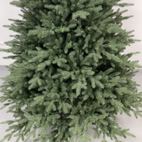 Chinesischer Hersteller Großhandel Indoor-Weihnachtsbaum mit LED-Beleuchtung, Vollständig aus PE Gefertigter Vorbeleuchteter Weihnachtsbaum