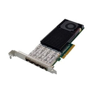 การ์ดเชื่อมต่อเครือข่ายเซิร์ฟเวอร์ Speed Bridge SQ7313 X520-DA4 PCIe X8 4 พอร์ต 10G SFP+ - Product Image 2