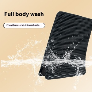 Commercio all'ingrosso Bilateral Hook Loop Cat wc tappetino impermeabile EVA con materiale in Silicone grande Anti-asporto lettiera <span class=keywords><strong>per</strong></span> <span class=keywords><strong>gatti</strong></span> - Product Image 4