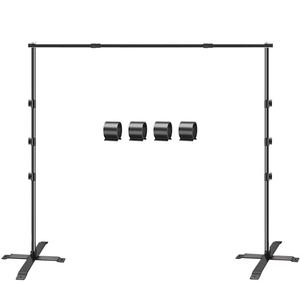 Nhôm Triển Lãm Gian Hàng Backdrop Đứng Ngoài Trời Trong Nhà Hoa Tường Rèm Đám Cưới Đảng Tổ Chức Sự Kiện Trang Trí Ống Và Treo Lên - Product Image 1