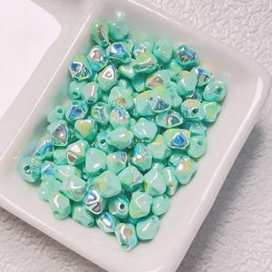 Fabricantes de materiales hechos a mano DIY en forma de fruta de estrella galvanizada UV Suministro de cuentas acrílicas de forma especial Cuentas de Lucite de plástico - Product Image 5