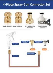 Raccord fileté en laiton pour robinet, connecteur rapide en métal massif pour <span class=keywords><strong>tuyau</strong></span> d'<span class=keywords><strong>arrosage</strong></span>, adaptateur <span class=keywords><strong>de</strong></span> <span class=keywords><strong>tuyau</strong></span> 1/2 3/4 pouce 20mm <span class=keywords><strong>25mm</strong></span> - Product Image 6