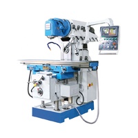 Fraiseuse universelle robuste FineTech X6236A, tête rotative verticale et horizontale, cône de broche ISO50, 380V, pour le traitement des métaux