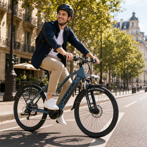 Vélo de montagne électrique E20B526, double 9 vitesses, alliage d'aluminium léger, style <span class=keywords><strong>SUV</strong></span>, 60 km - Product Image 4