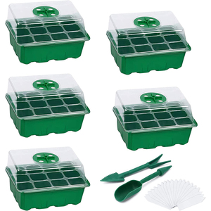 Vertak Mini Kas Plastic Landbouw Zaaibak Kinderkamer Herbruikbaar Zaad Starter Lade - Product Image 3