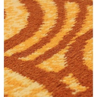 Moquette imprimée à motif de pneu pour les chambres et couloirs des hôtels de la chaîne Xian Lifen Quanji ; Tapis ignifuge de classe B1, modèle 2564