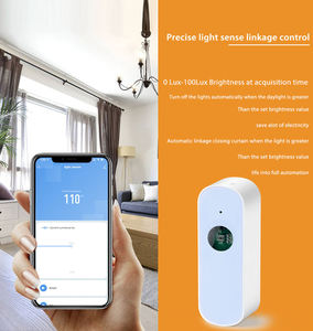 Sensor de Luz Zigbee Tuya, Detección de Luminancia, Intensidad de Luz, Automatización del Hogar, Monitorización por Aplicación Smartlife - Product Image 4