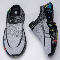 Grande taille 44 Portable eau plage femmes chaussures de natation dames chaussures de marche compensées