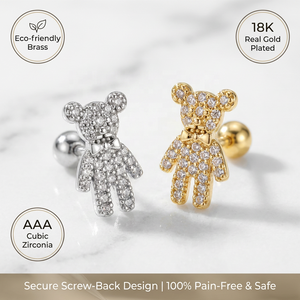 Boucles <span class=keywords><strong>d</strong></span>'oreilles tendance en zircon cubique, bijoux fantaisie, clous <span class=keywords><strong>d</strong></span>'oreilles à boule, boucles <span class=keywords><strong>d</strong></span>'oreilles à visser pour enfants, bijoux plaqués <span class=keywords><strong>or</strong></span>, boucles <span class=keywords><strong>d</strong></span>'oreilles pour cartilage, cadeau - Product Image 1