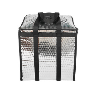 Grand <span class=keywords><strong>sac</strong></span> isotherme à bulles thermique en aluminium <span class=keywords><strong>de</strong></span> taille personnalisée avec poignée au design moderne pour un stockage efficace des aliments - Product Image 4
